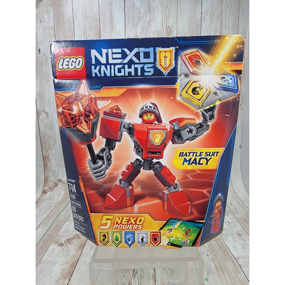 LEGO 70363 Nexo Knights Battle Suit Macy New
